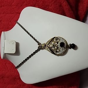 Bedazzled Tear Drop Pendant